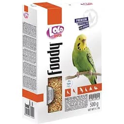 Корм Lolo Pets для хвилястих папуг 500 г (LO-72100)