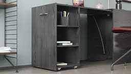Стіл-тумба трансформер Смарт 1/1 Ferrum-decor 750x1450x500 ДСП Сосна Кембра 16 мм (FRD-105069) - мініатюра 4