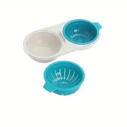 Пашотниця контейнер для яєць форма ємність для варіння яєць пашот у мікрохвильовій печі, Yu Xin 87430