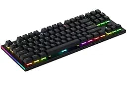 Клавіатура ігрова механічна Hator HTK-550UA Black Gravity X TKL Orange - мініатюра 2