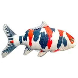 Дитяча м'яка іграшка "Червоний короп Коі" Сувенір-Декор KOI-R, розмір 50 см