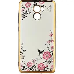Панель BeCover Flowers Series для Xiaomi Redmi 4 Gold (701317)