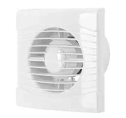 Вентилятор бытовой осевой Ventika 100 Start LP с короткой посадкой белого цвета