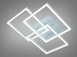 Стельова світлодіодна люстра біла 90 Вт