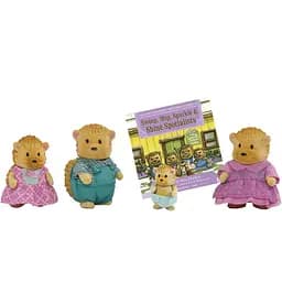 Набор фигурок Lil Woodzeez Семья ежей (6002M)