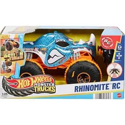 Машинка на радіокеруванні Mattel Hot Wheels Monster Trucks Rhinomite 1:24 (JBK11) - мініатюра 6