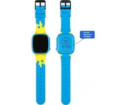 Дитячий розумний годинник Amigo GO008 Glory GPS WIFI блакитні (001010653323) - мініатюра 3