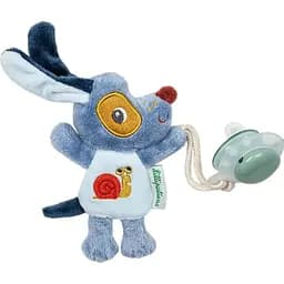 Тримач для пустушки Lilliputiens Собачка Жюль світиться в темряві (83593)