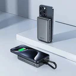 Портативний ЗП Power Bank Acefast M10 PD30W з БЗП 10000 mAh Black - мініатюра 5