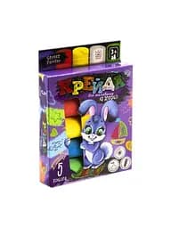 Мелки для рисования на асфальте, 5 цветов (укр) MEL-01-03U (Danko Toys) (4823102802640)
