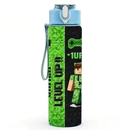 Пляшка для води Minecraft з трубочкою 750 мл  