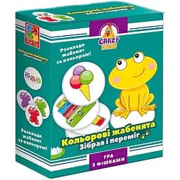 Гра настільна Кольорові жабенята Vladi Toys VT8025-06 укр