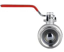 Кран кульовий Thermo Alliance Forte 1 1/2" ВЗ прямий, PN40, важіль SF605W40 - мініатюра 2