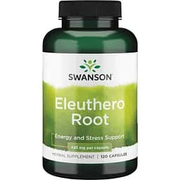 Корінь елеутероку Swanson Eleuthero Root 425 мг 120 капсул (100-67-2705525-20)
