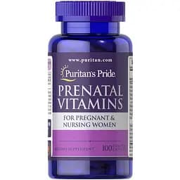 Вітаміни для вагітних Puritan's Pride 100 капсул