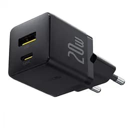 МЗП Baseus Palm Fast Charger C+U 20W EU Black