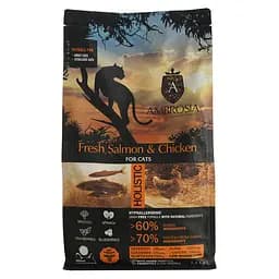Сухий корм Ambrosia Grain Free Sterilized Cat Fresh Salmon & Chicken для стерилізованих котів зі свіжим лососем та куркою 1.5 кг - мініатюра 2