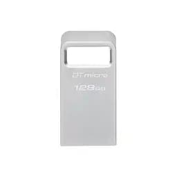 Накопичувач 128GB USB 3.2 Type-A Gen1 DT Micro R200MB/s Metal Kingston teh0013397 - мініатюра 2