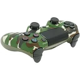 Геймпад джойстик Doubleshock Wireless PS4 Double Motor Vibration DualShock 4 Haki-Green