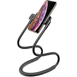 Тримач для телефону Baseus New Neck-Mounted Lazy Black SUJG-ALR01