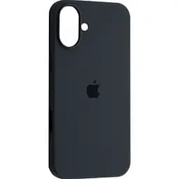 Чехол Silicone Case для Apple iPhone 16 Dark Gray AA [115062]