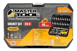 Набір ручного інструменту MasterTool 78-2047 1/4" набір 46 предметів - мініатюра 4