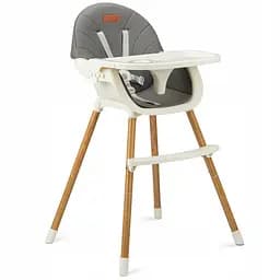 Стільчик для годування MoMi Flovi, сірий (KRKA00020)