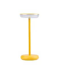 Настільна лампа з акумулятором Kanlux 37314 Fluxy Led 1x1.7W 3000K 140Lm IP44 Жовта
