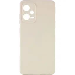 Силіконовий чохол Candy Full Camera для Xiaomi Redmi Note 12 Pro 5G Бежевий / Antique White