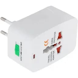 Универсальный переходник GRAND на все розетки мира США Канада Англия Европа