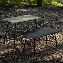 Складний стіл Naturehike CNK2450JJ025, 80х40 см, алюміній, оливковий - мініатюра 9
