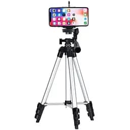 Тринога розкладна портативна XPRO 3-POD 3120 для камер, фотоапаратів і проєкторів з чохлом 35-102 см - мініатюра 5