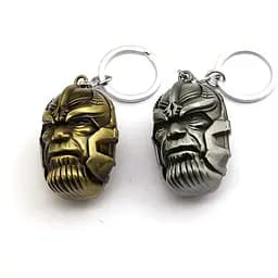 Брелок 3D Avengers: Infinity War Thanos Танос 3D голова bronze.705 - мініатюра 2
