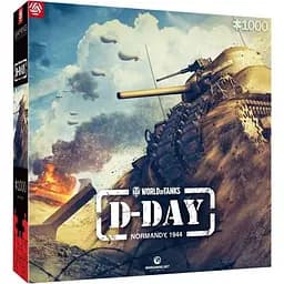 Пазл класичний GoodLoot World of Tanks D-Day 1000 елементів (5908305247524)