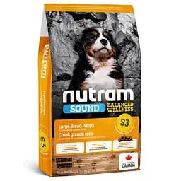 Сухий корм для цуценят Nutram - S3 Sound BW Холистик, з куркою та вівсянкою, 11,4 кг (S3_(11.4kg)