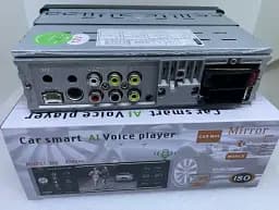 Автомобільна магнітола 1din Lesko 4168 AI mp3 мультимедійна з екраном Чорна - мініатюра 8