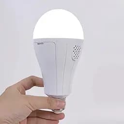 Смарт лампочка аккумуляторная лампа светодиодная на батарейках 20W LED Intelligent Bulb E27
