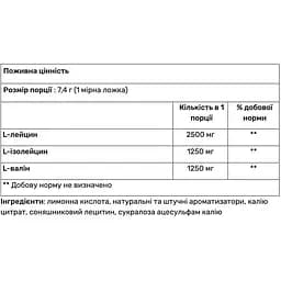 Амінокислота BCAA Rule 1 Блакитна малина 432 г - мініатюра 3