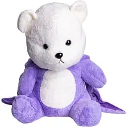 Мягкая игрушка Мишка Тедди в костюме Ангел с пледом 100х180 см ТМ COLORFUL HOME 520-2V