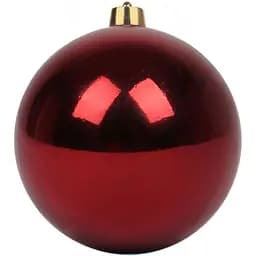 Новогодний шар Yes! Fun 15 см бордо глянец (975107)