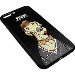 Чохол-накладка PUZOO Artdog Phone iPhone 7 Plus/8 Plus Black Bean - мініатюра 3