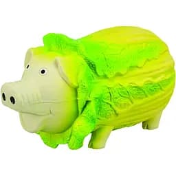 Игрушка для собак Trixie Капустная свинка латекс 23 см светло-зеленая 