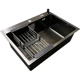 Кухонна мийка Romzha Arta U-650S Max BL - мініатюра 5