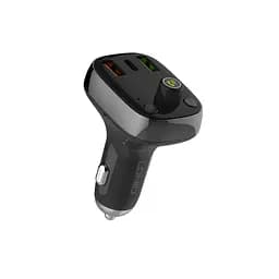 Адаптер автомобільний Ldnio with Bluetooth FM C704Q 2USB/1Type-C, PD/QC4.0, 36W - мініатюра 2