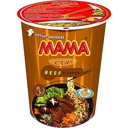 Локшина швидкого приготування MAMA з яловичиною в стаканчику 70 г