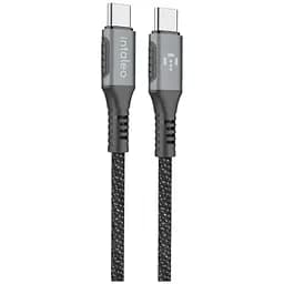 Кабель Intaleo CBGPD100WTT2 Type-C to Type-C 2м 100W Grey