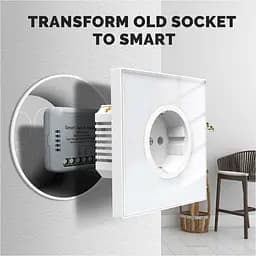 Розумне реле Zigbee Moes ZM-104-M Tuya Smart Switch 10 А - мініатюра 6