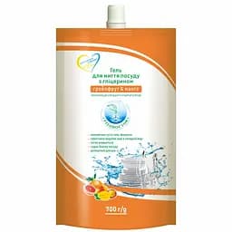 Дой-пак гель Fitodoctor Грейпфрут-манго для мытья посуды с глицерином 700 г