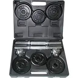 Гантели сборные Toorx 15 кг с кейсом (VAL-15DGN)