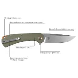 Ніж Skif Frontier SW Olive - мініатюра 7